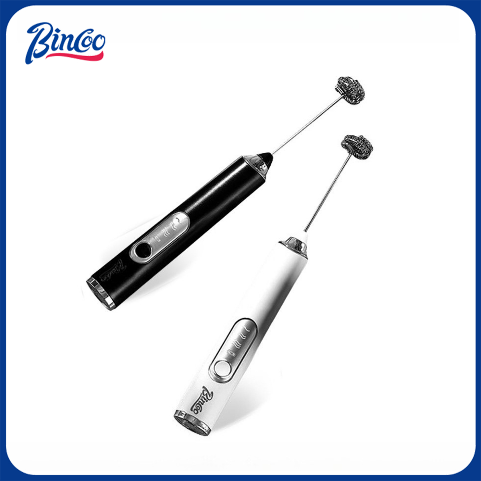 Electric Milk Frother Handheld - Цифровой ручной вспениватель молока Bincoo, электрический