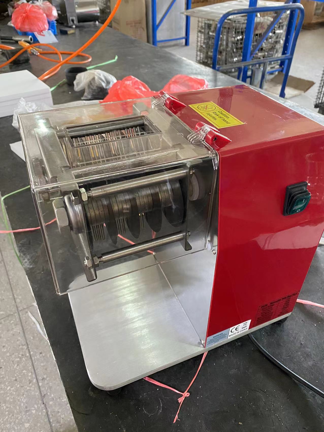 Automatic Meat Slicer Home - Электрическая коммерческая мясорезка многофункциональная, компактная, для