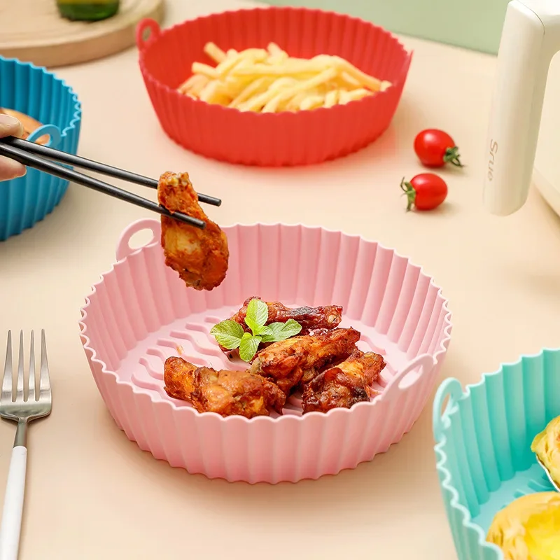 Air Fryer Silicone Pot Liner - Бумага для выпечки для аэрофритюрницы, силиконовый