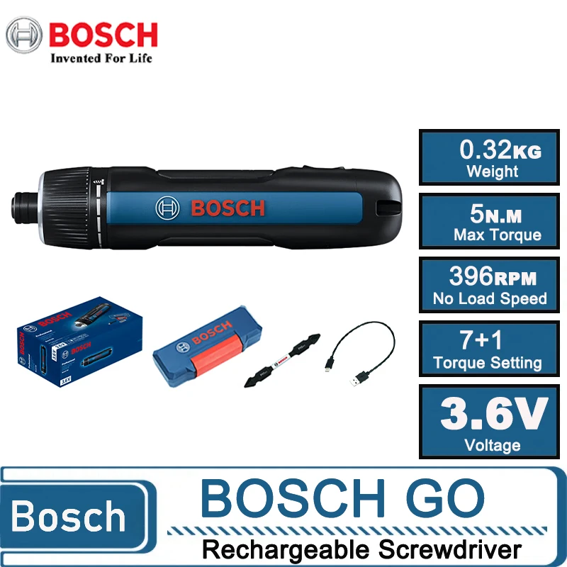 Home Appliances - Беспроводная электрическая отвертка Bosch GO 3,