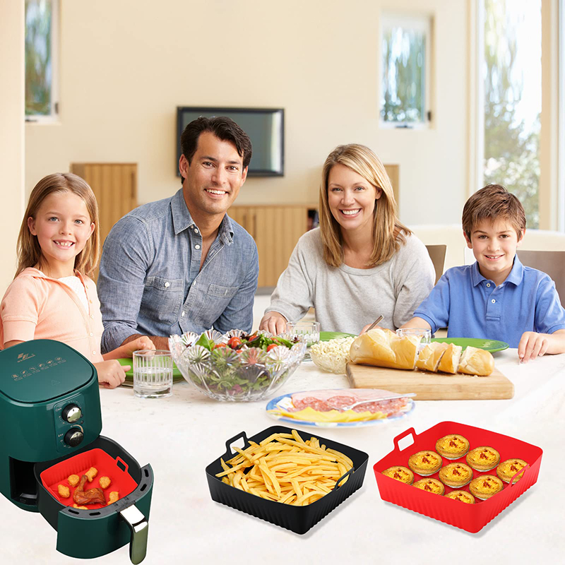 Квадратные большие силиконовые – обзор и цена Air Fryer Silicone Pot Liner