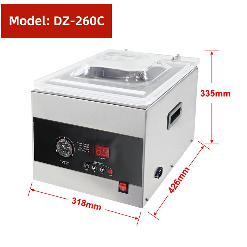 Настольный камерный вакуумный  – обзор и цена Food Vacuum Sealer Machine