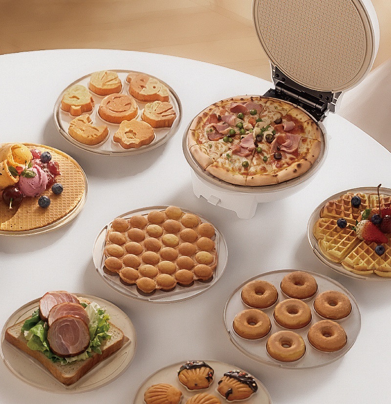 Мини-сэндвичница 750 Вт, элект – обзор и цена Mini Waffle Maker Machine