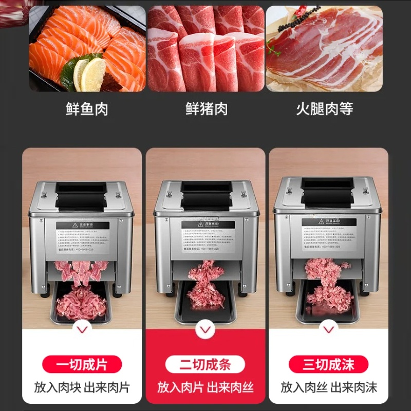 Электрическая мясорубка-слайсе – обзор и цена Automatic Meat Slicer Home