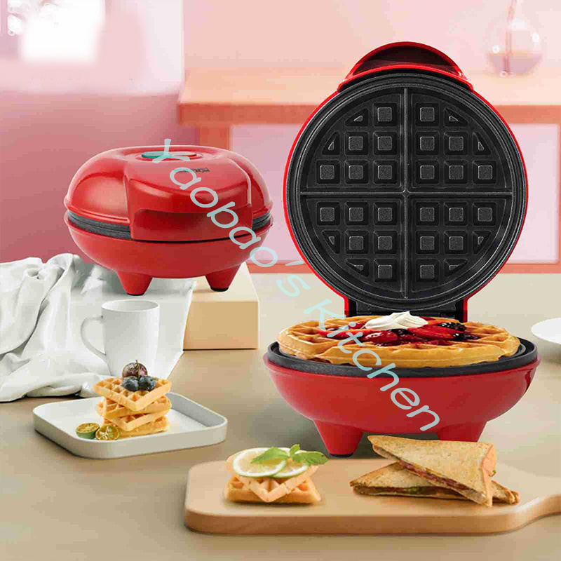 Электрическая портативная мини – обзор и цена Mini Waffle Maker Machine