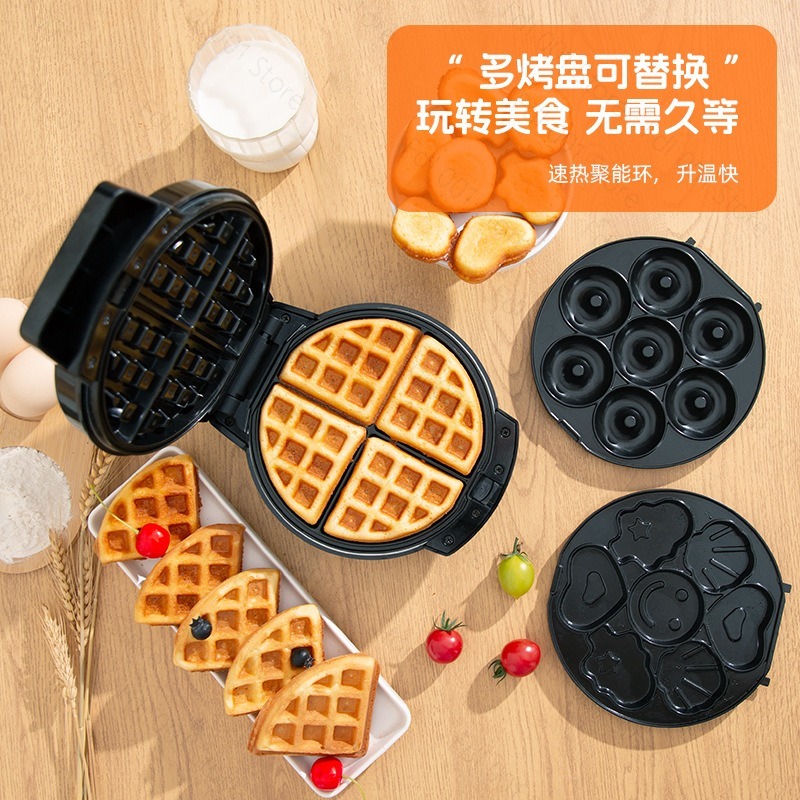Мини-машина для приготовления  – обзор и цена Mini Waffle Maker Machine